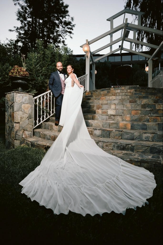 Vestido de Novia con brillo